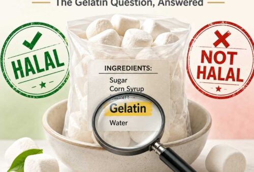 Feature Image of the Blog: Are marshmallow Halal?