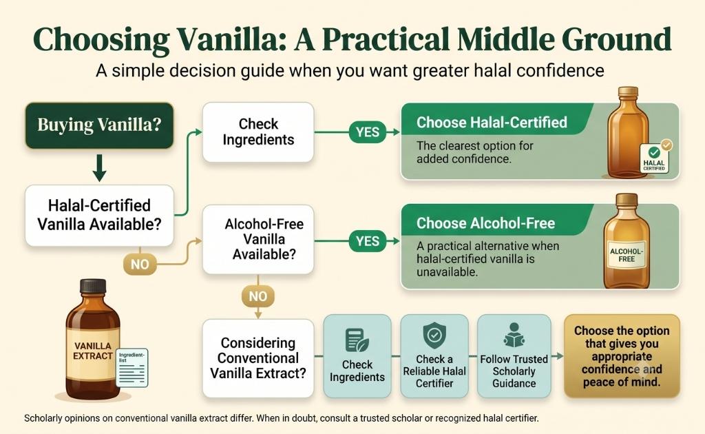 Is Vanilla extract halal? Choosing Vanilla