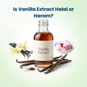 Is vanilla extract halal
