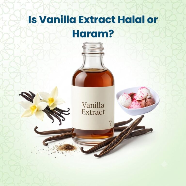 Is vanilla extract halal