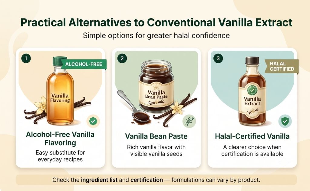 Is vanilla Extract haram- Alternative Vanilla Extract